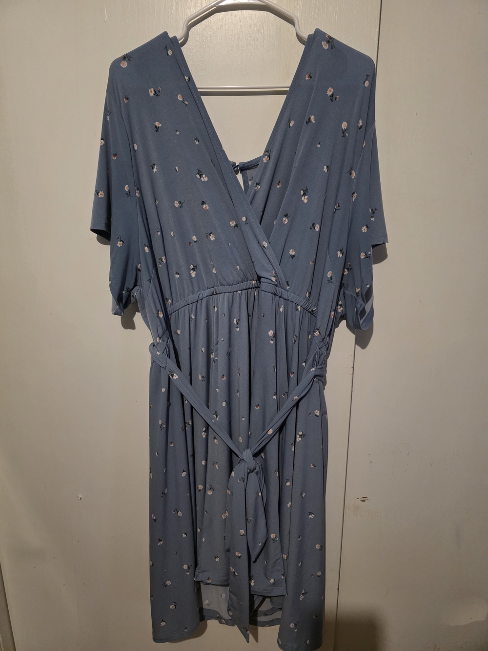 Torrid Faux Wrap Romper Dress